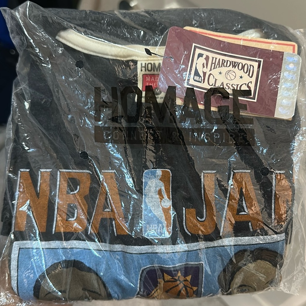 Homage NBA Jam (Suns - Marion and Nash) T Shirt - Medium. NEW IN PACKAGING